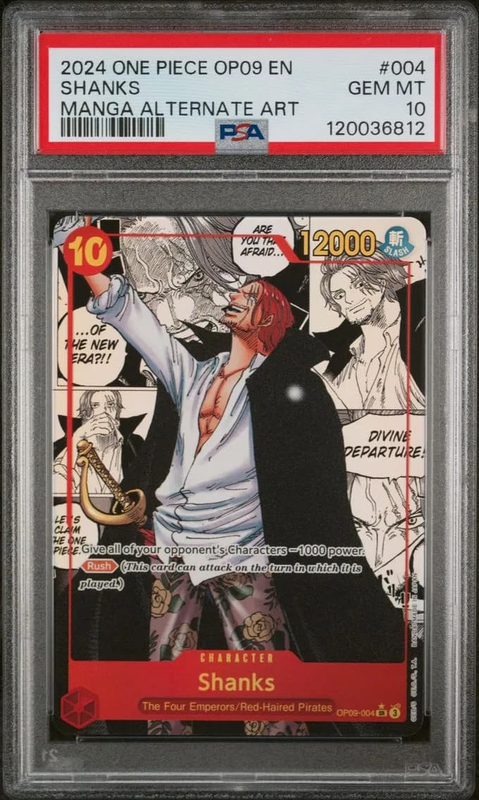 Shanks, PSA 10