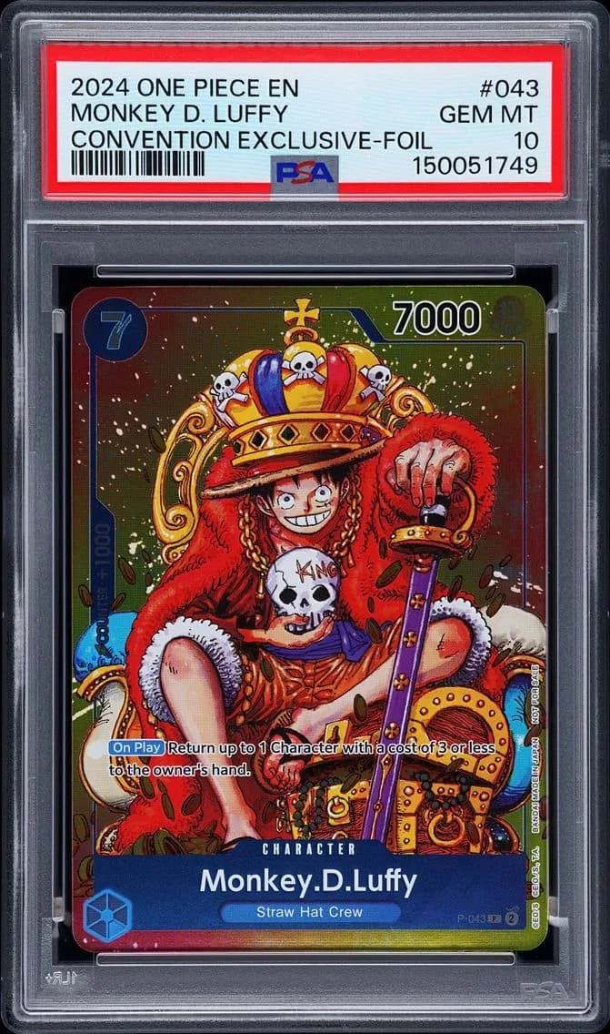 Monkey D. Luffy, PSA 10