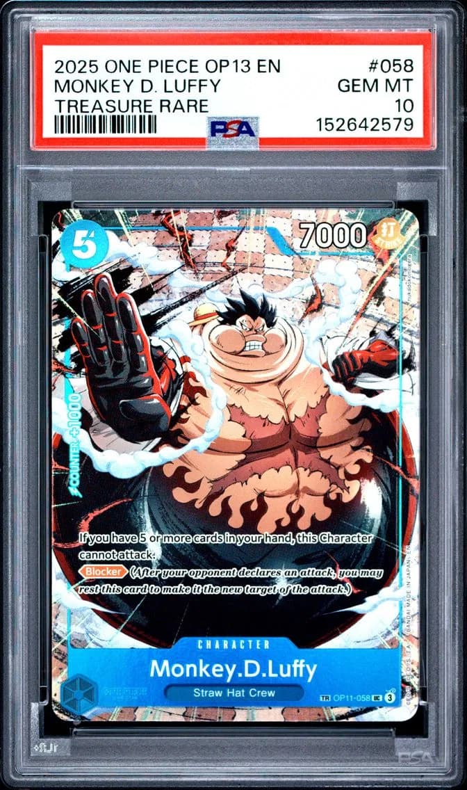 Monkey D. Luffy, PSA 10