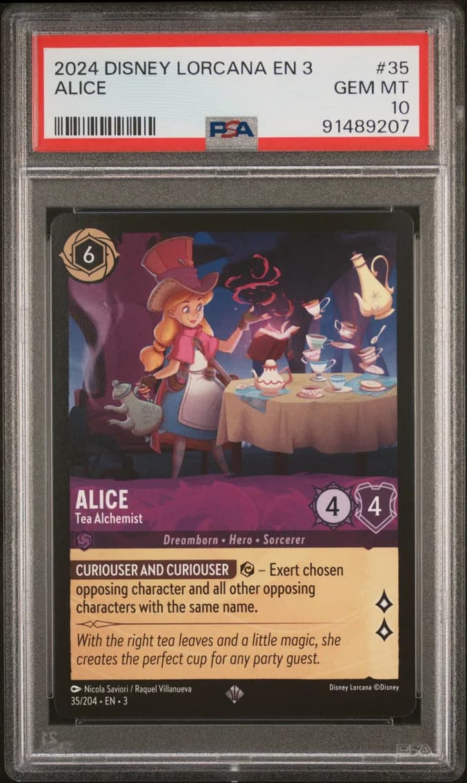Alice - Tea Alchemist, PSA 10