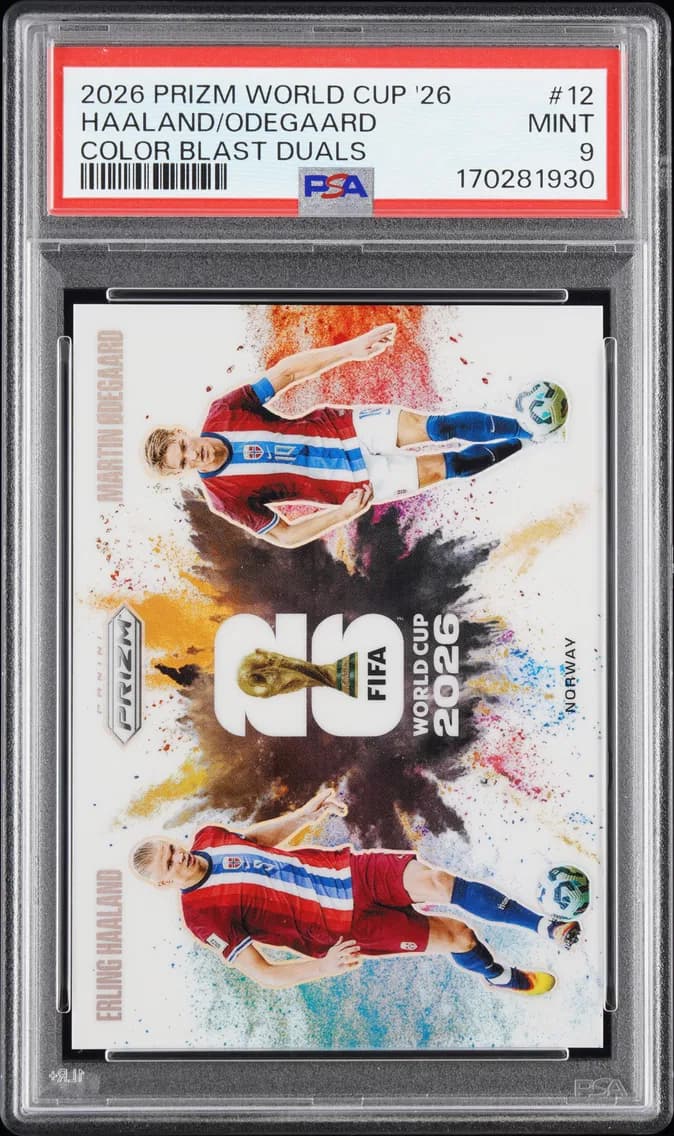 Erling Haaland/Martin Odegaard, PSA 9