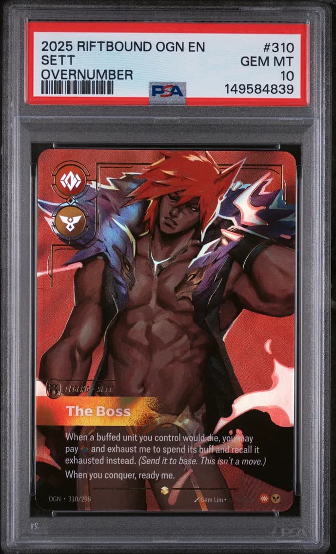 Sett - the Boss, PSA 10