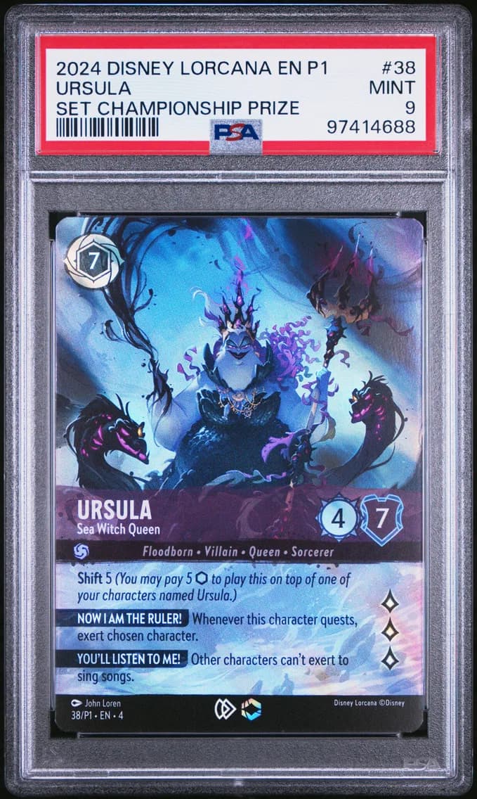 Ursula - Sea Witch Queen, PSA 9