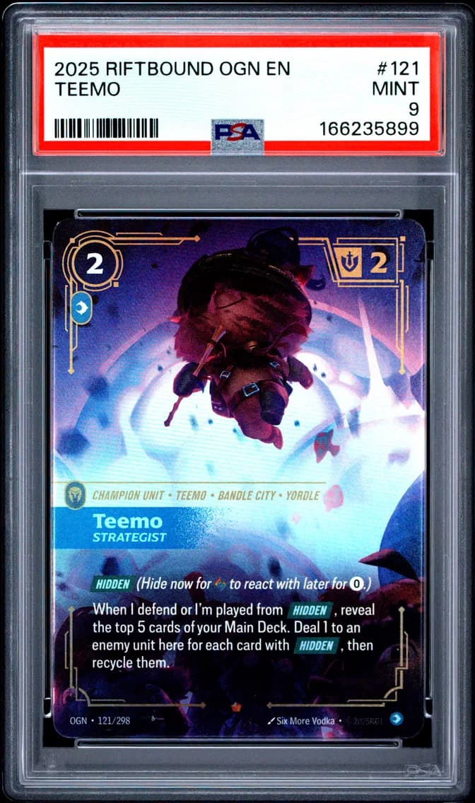 Teemo - Strategist, PSA 9