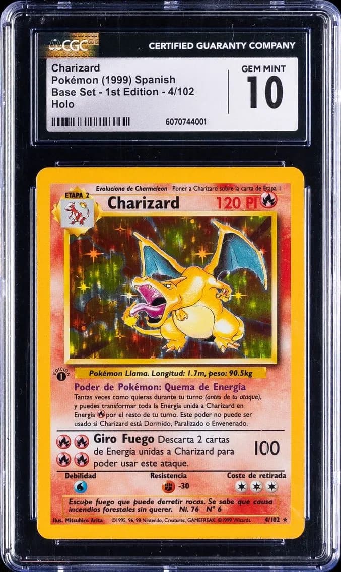 Charizard, CGC 10