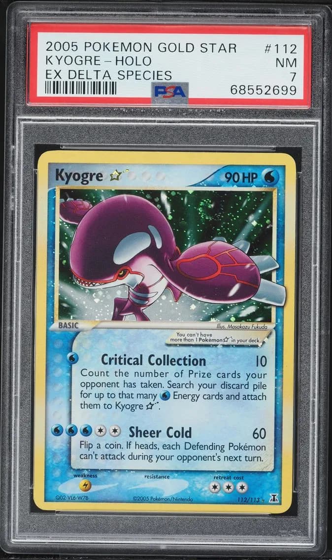 Kyogre-Holo, PSA 7