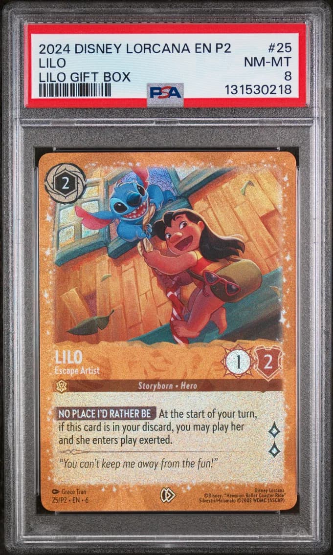 Lilo - Escape Artist, PSA 8