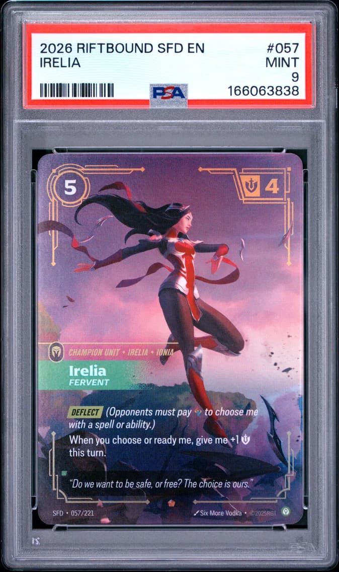 Irelia - Fervent, PSA 9