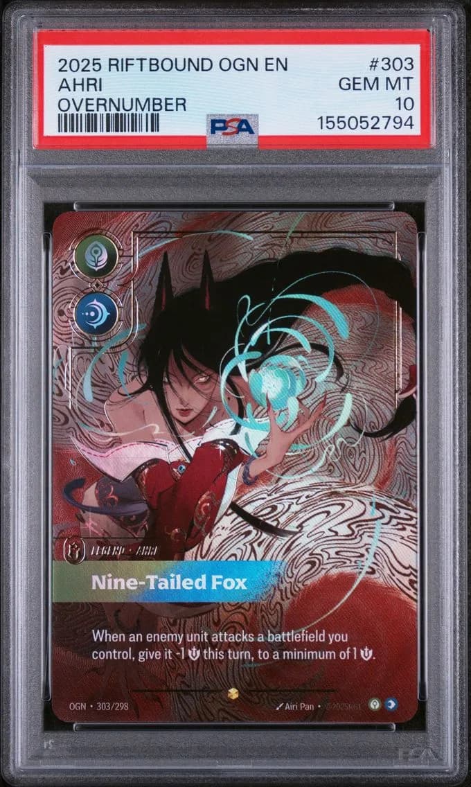 Ahri - Nine-Tailed Fox, PSA 10