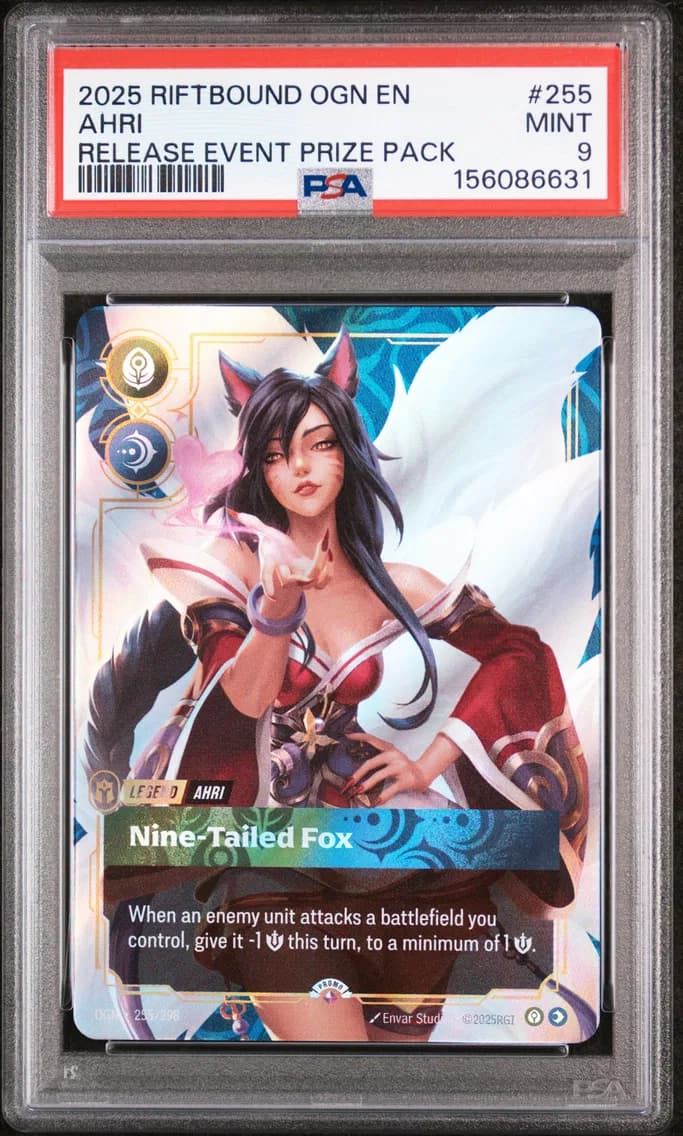 Ahri - Nine-Tailed Fox, PSA 9
