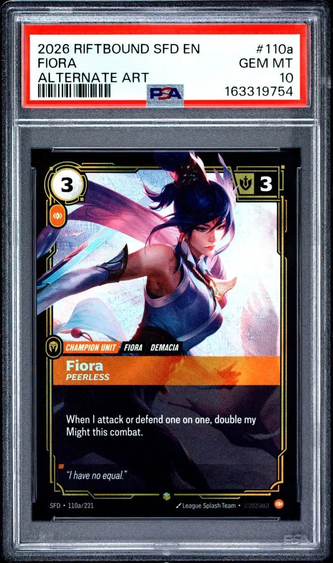 Fiora - Peerless, PSA 10