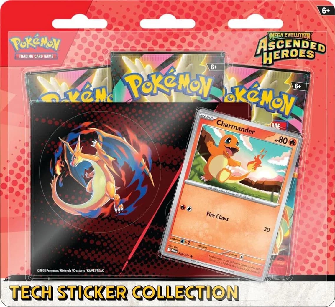x2 Ascended Heroes Tech Sticker (ASSORTED), 