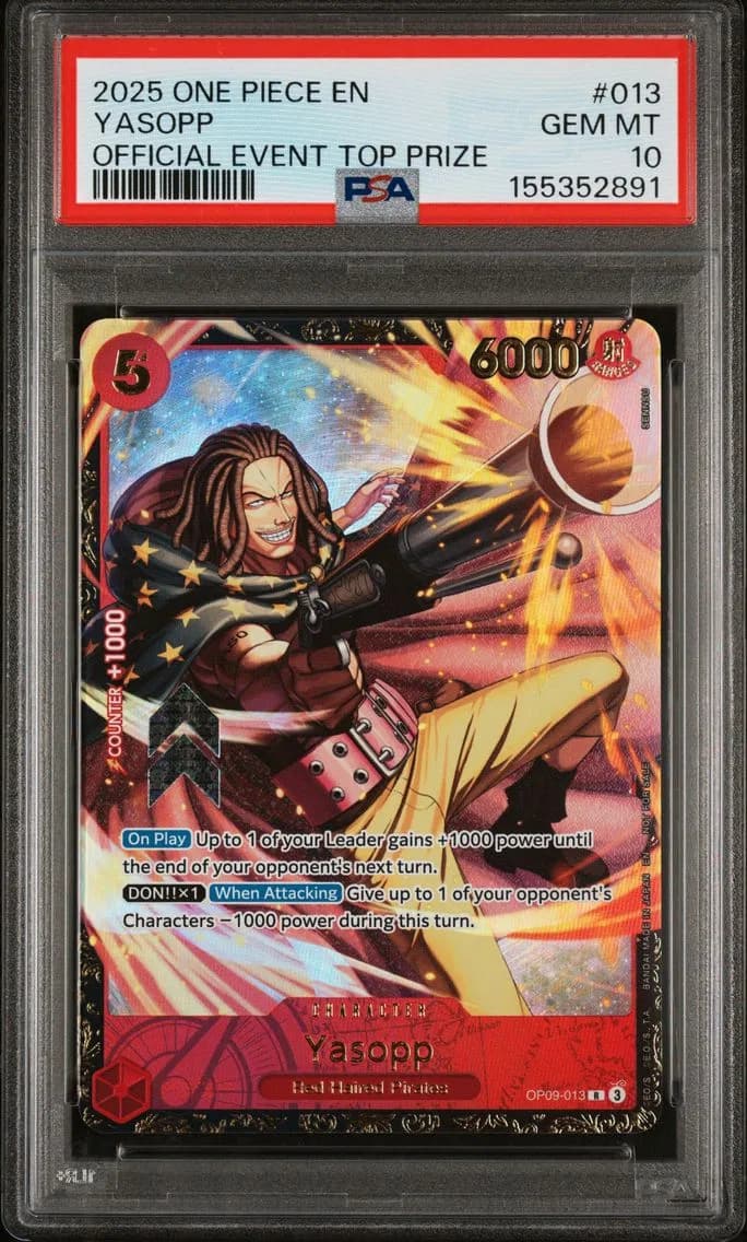 Yasopp, PSA 10