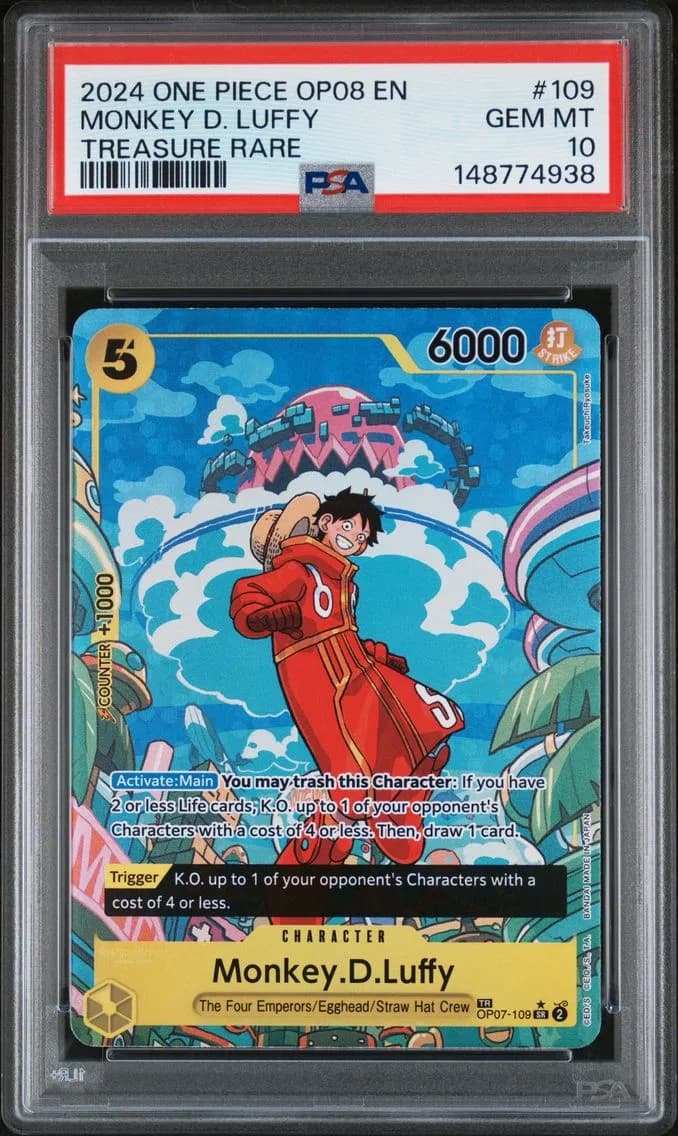 Monkey D. Luffy, PSA 10