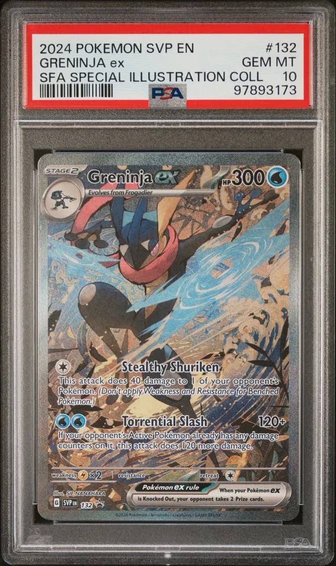 Greninja EX, PSA 10