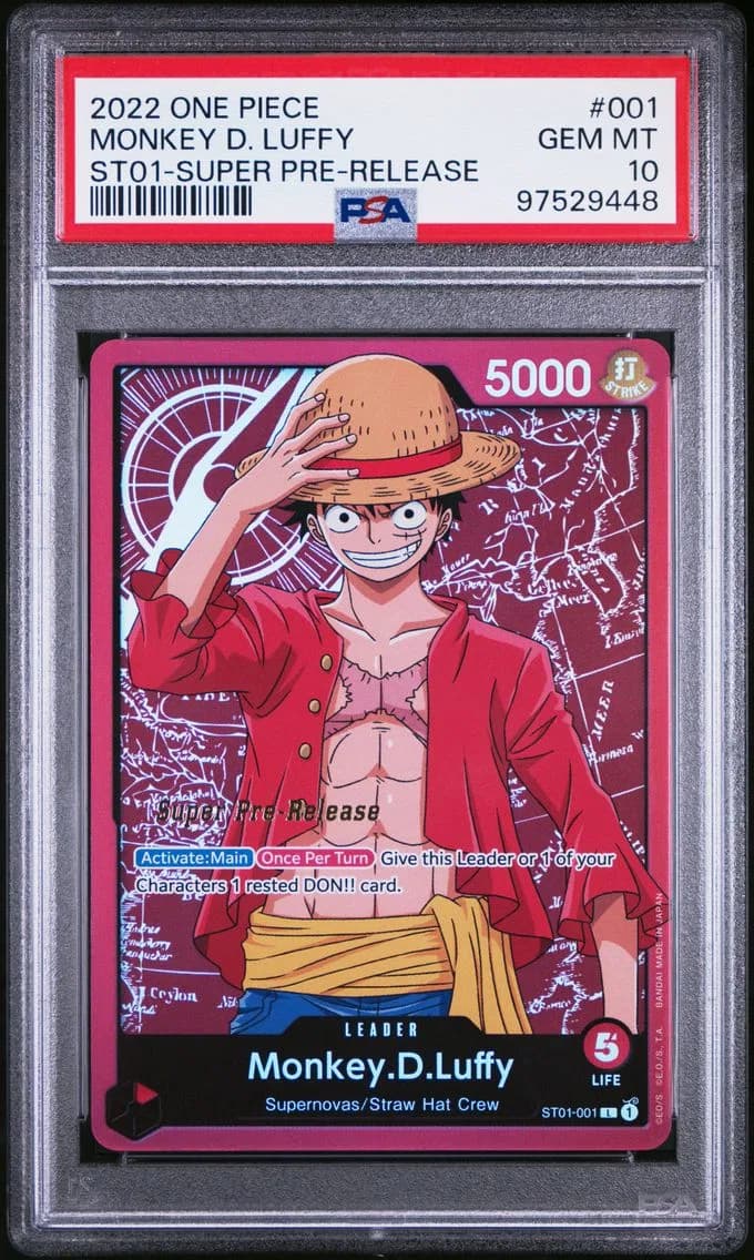 Monkey D. Luffy, PSA 10