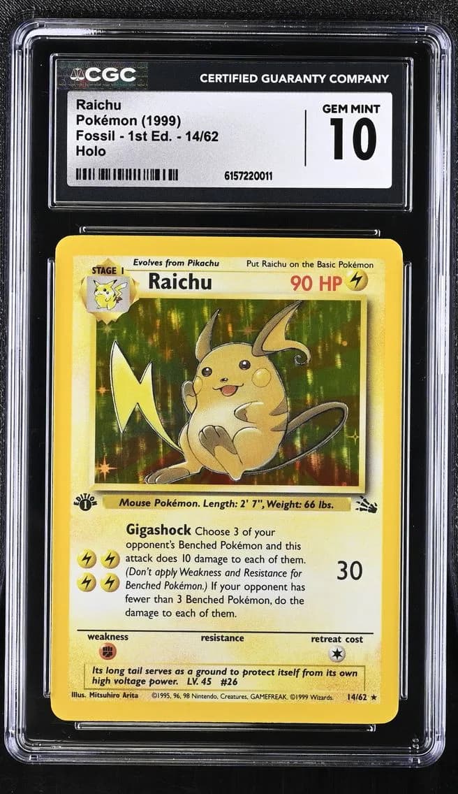 Raichu, CGC 10