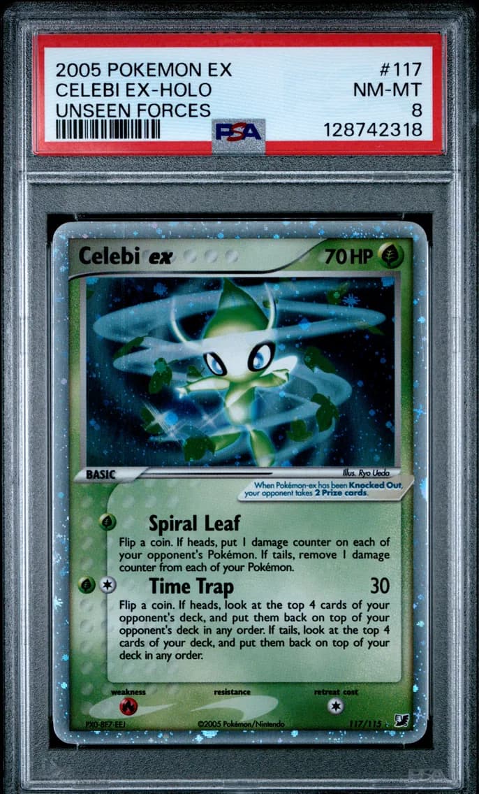 Celebi EX-Holo, PSA 8