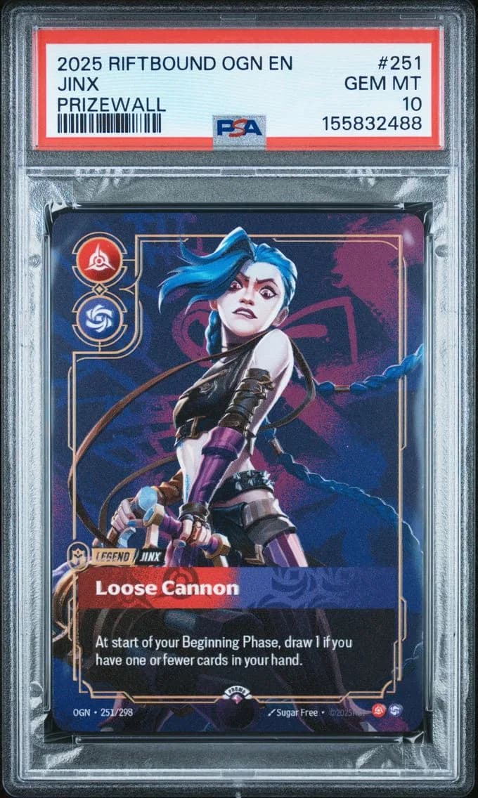 Jinx - Loose Cannon, PSA 10