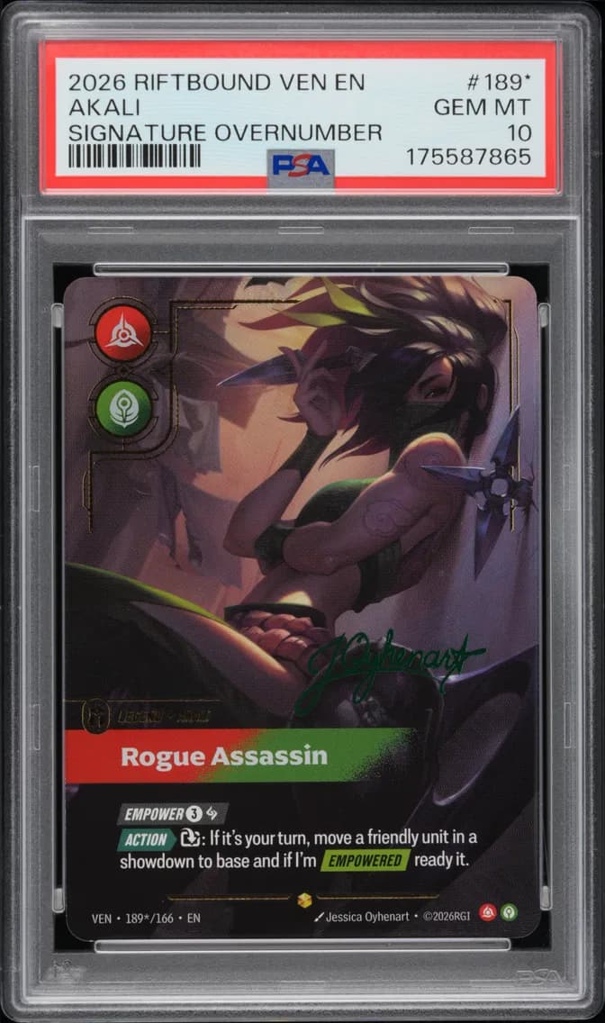 Akali - Rogue Assassin, PSA 10