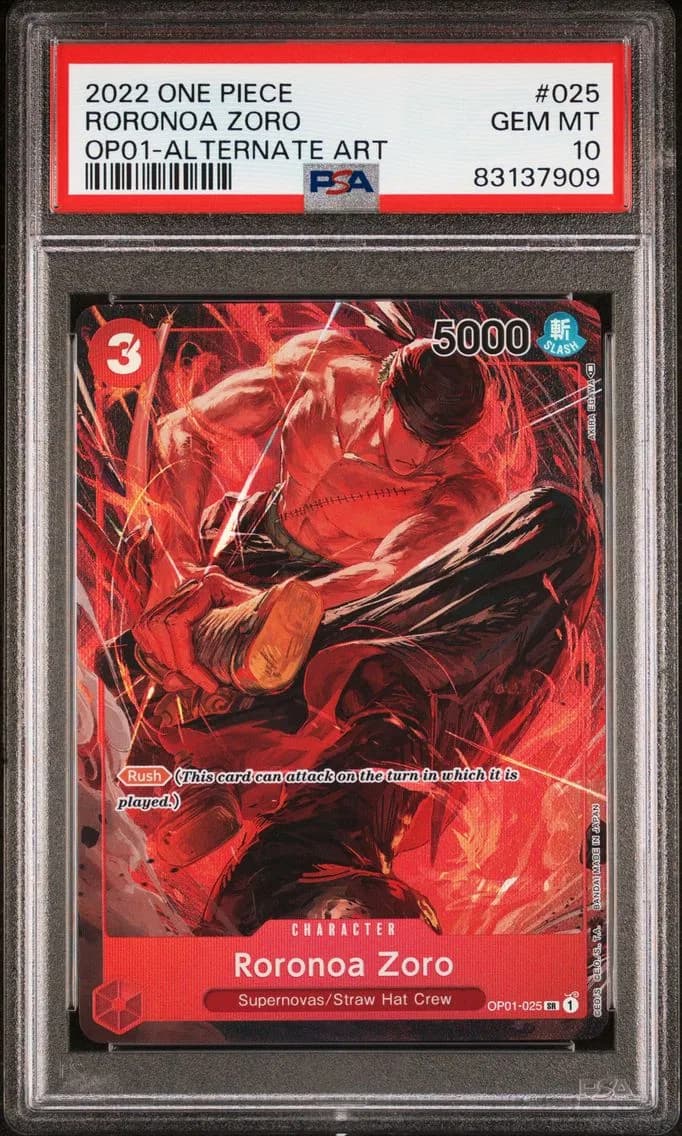 Roronoa Zoro, PSA 10