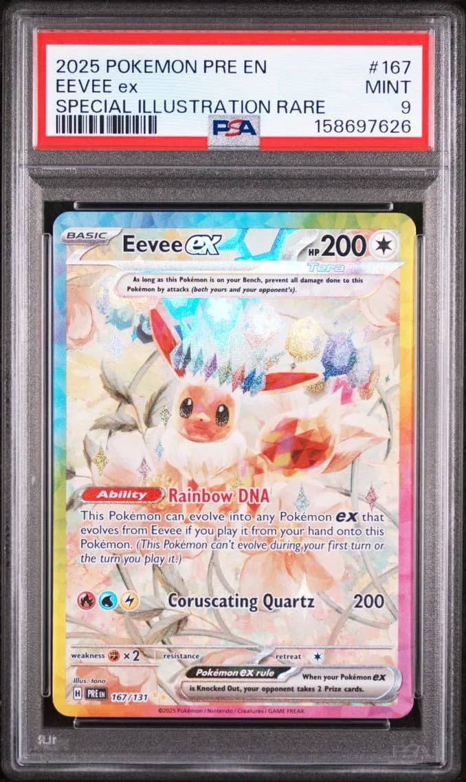 Eevee EX, PSA 9