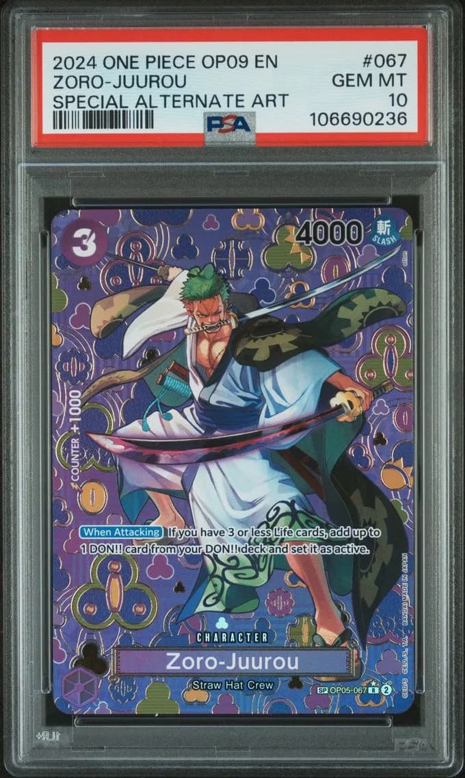 Zoro-Juurou, PSA 10