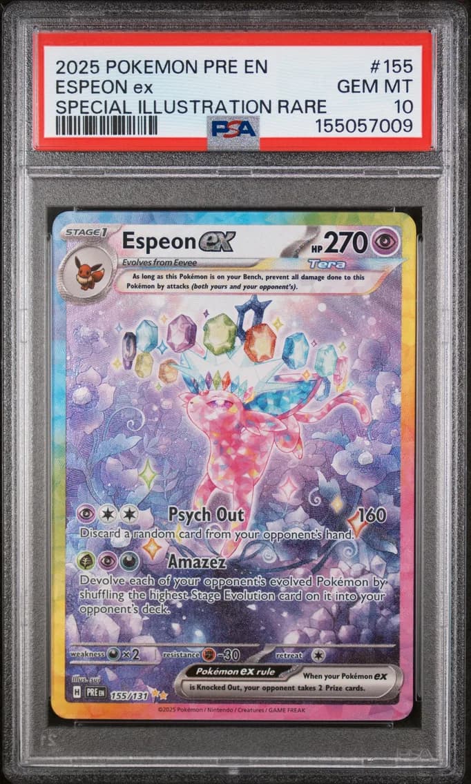 Espeon EX, PSA 10