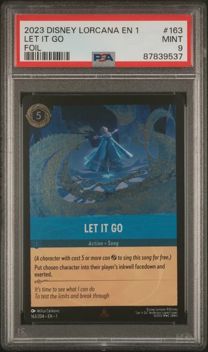 LET IT GO, PSA 9