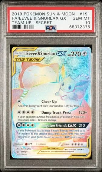 Eevee & Snorlax GX