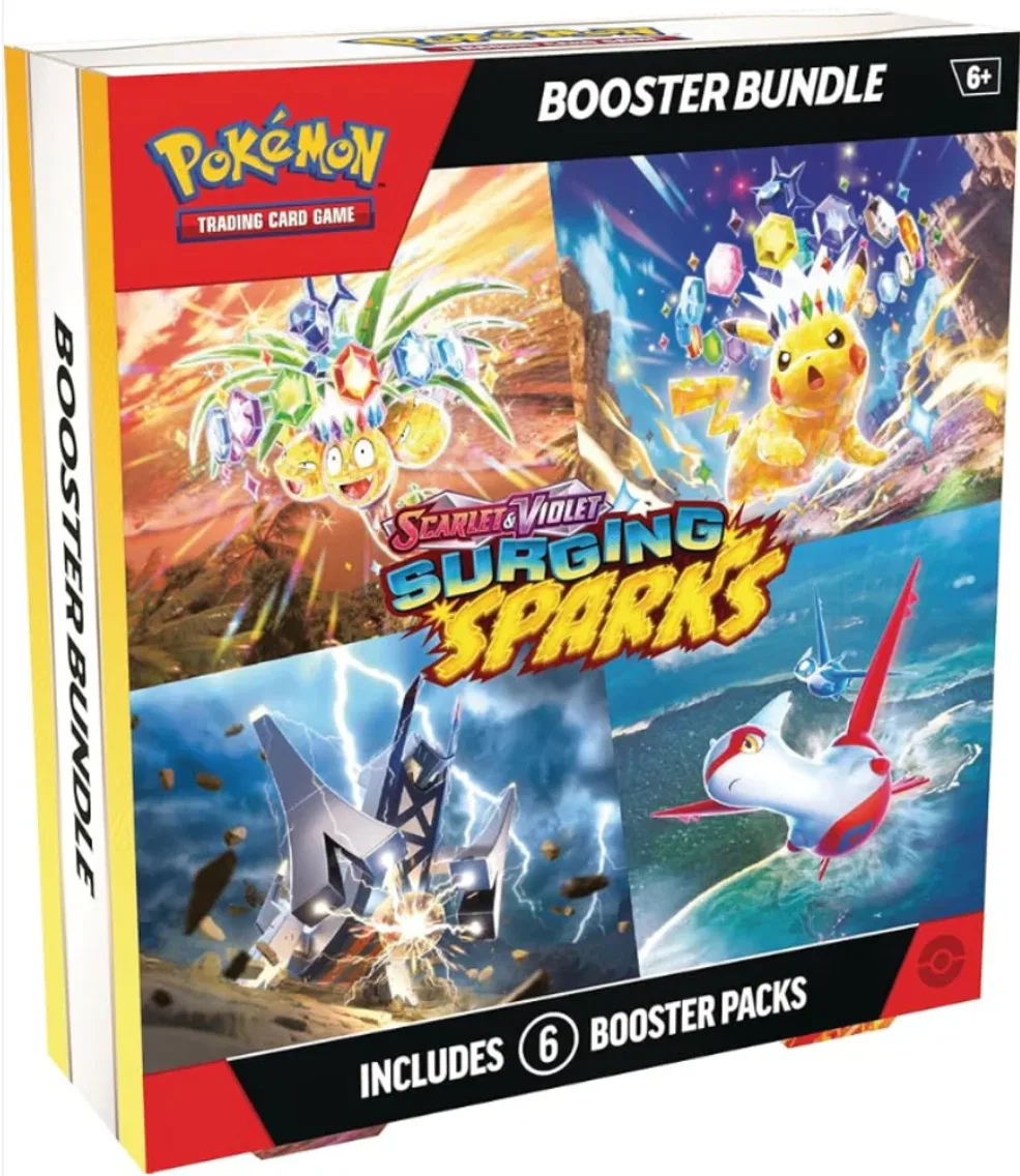 SV08 Surging Sparks Booster Bundle, 