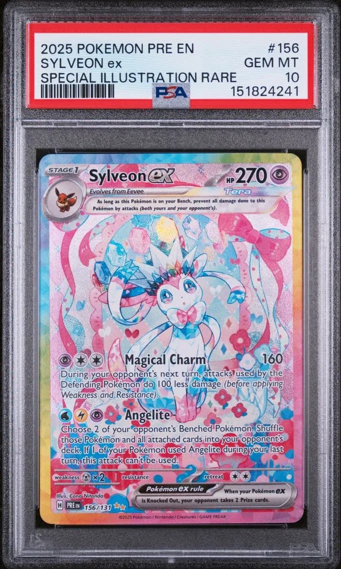 Sylveon EX, PSA 10