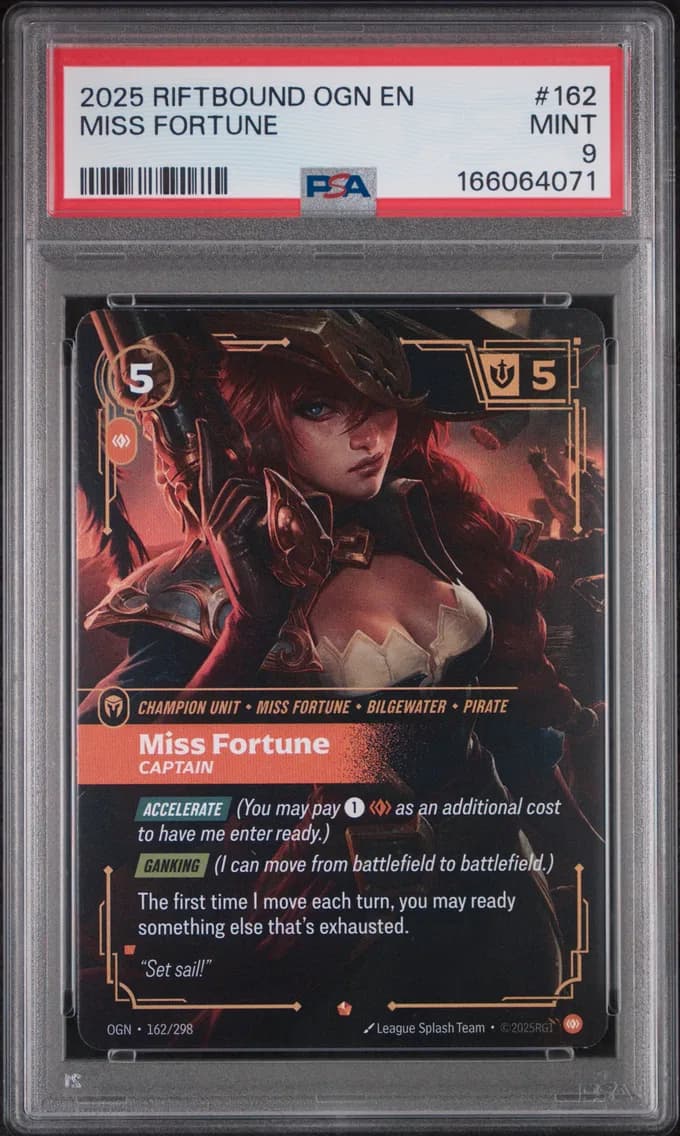 Miss Fortune - Captain, PSA 9