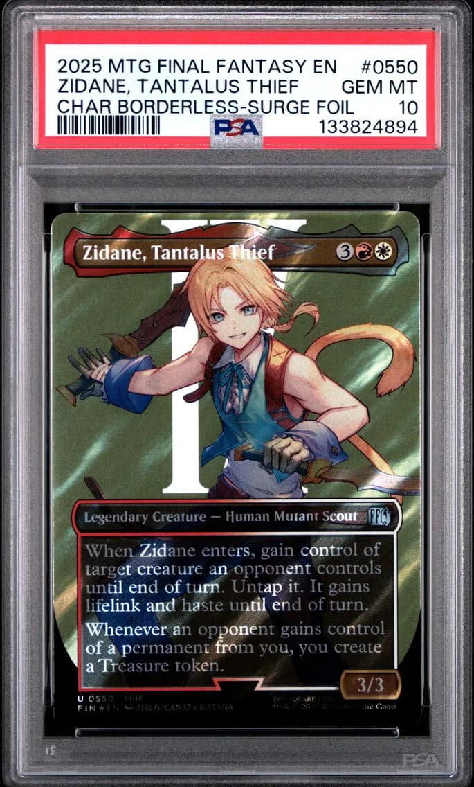 Zidane, Tantalus Thief, PSA 10