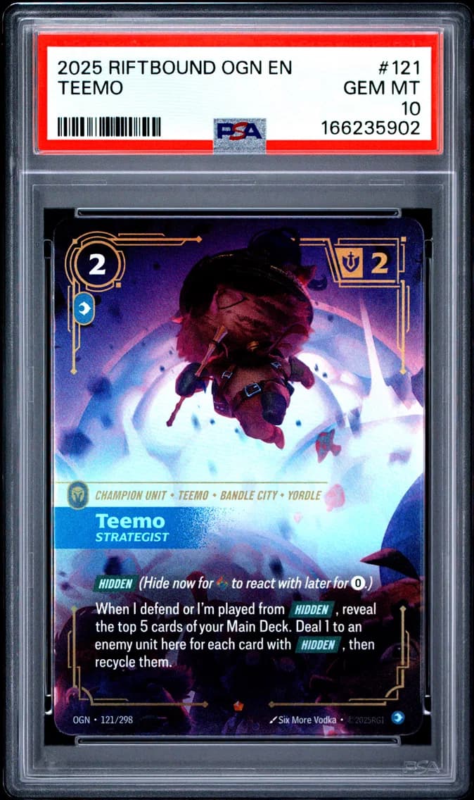 Teemo - Strategist, PSA 10
