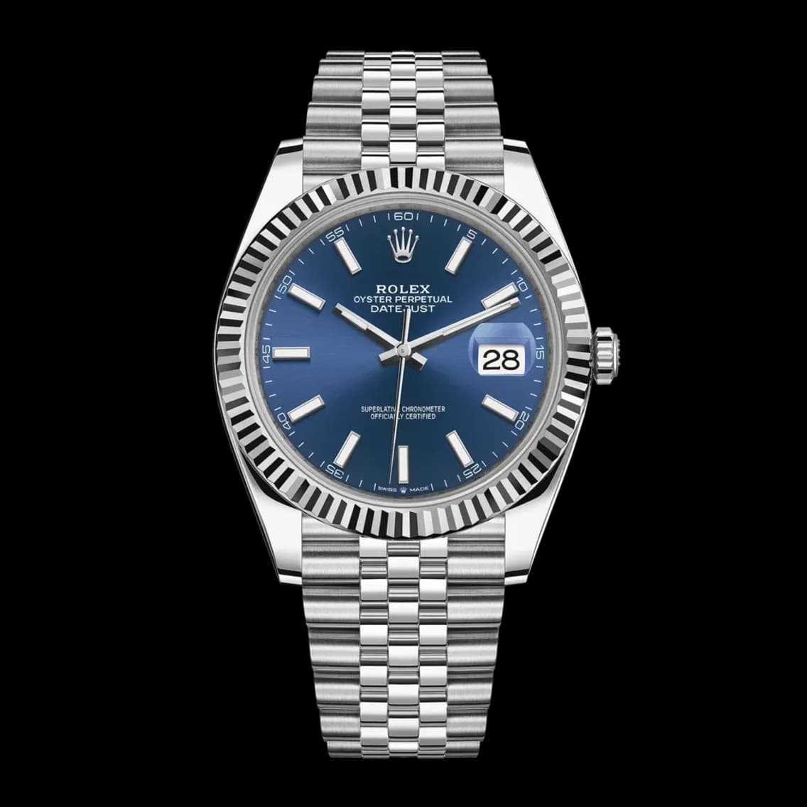 Rolex Datejust 41 - Blue Dial, WRISTCHECK 10