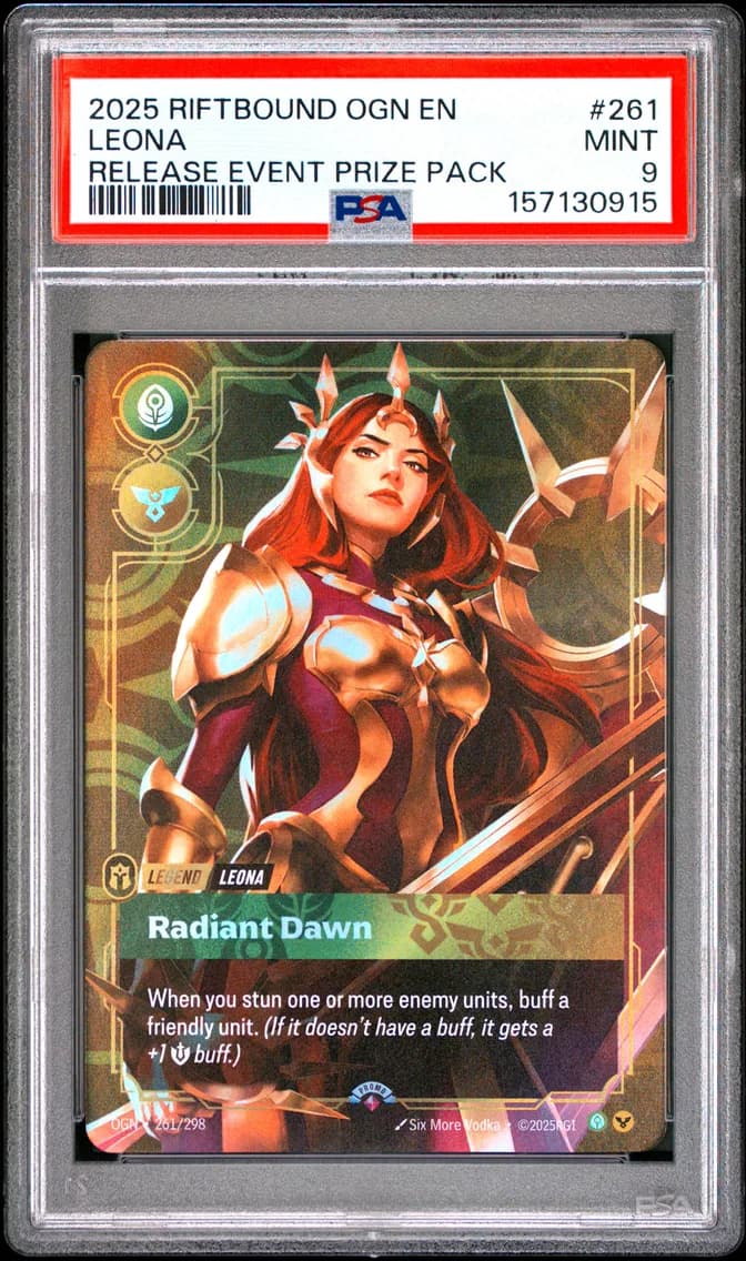 Leona - Radiant Dawn, PSA 9