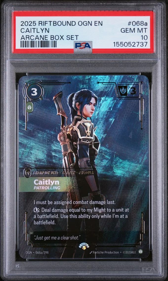 Caitlyn - Patrolling, PSA 10