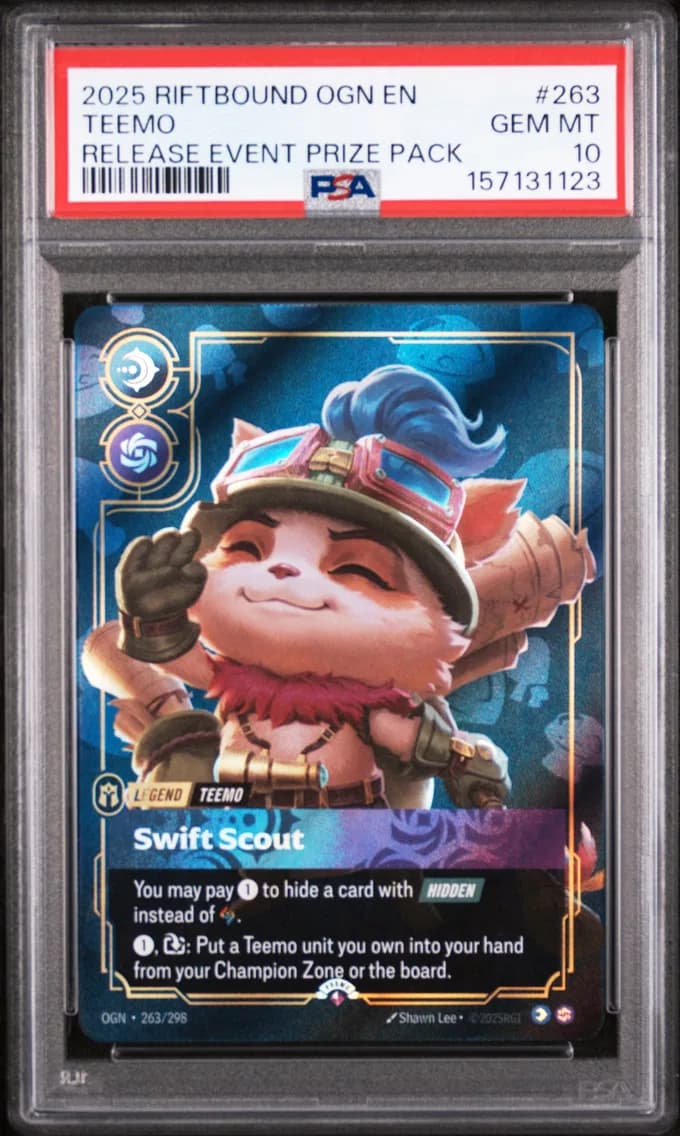 Teemo - Swift Scout, PSA 10