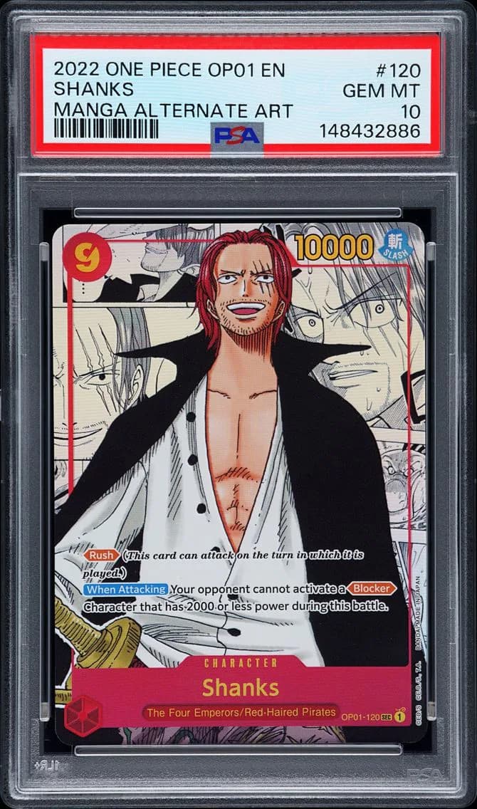 Shanks, PSA 10