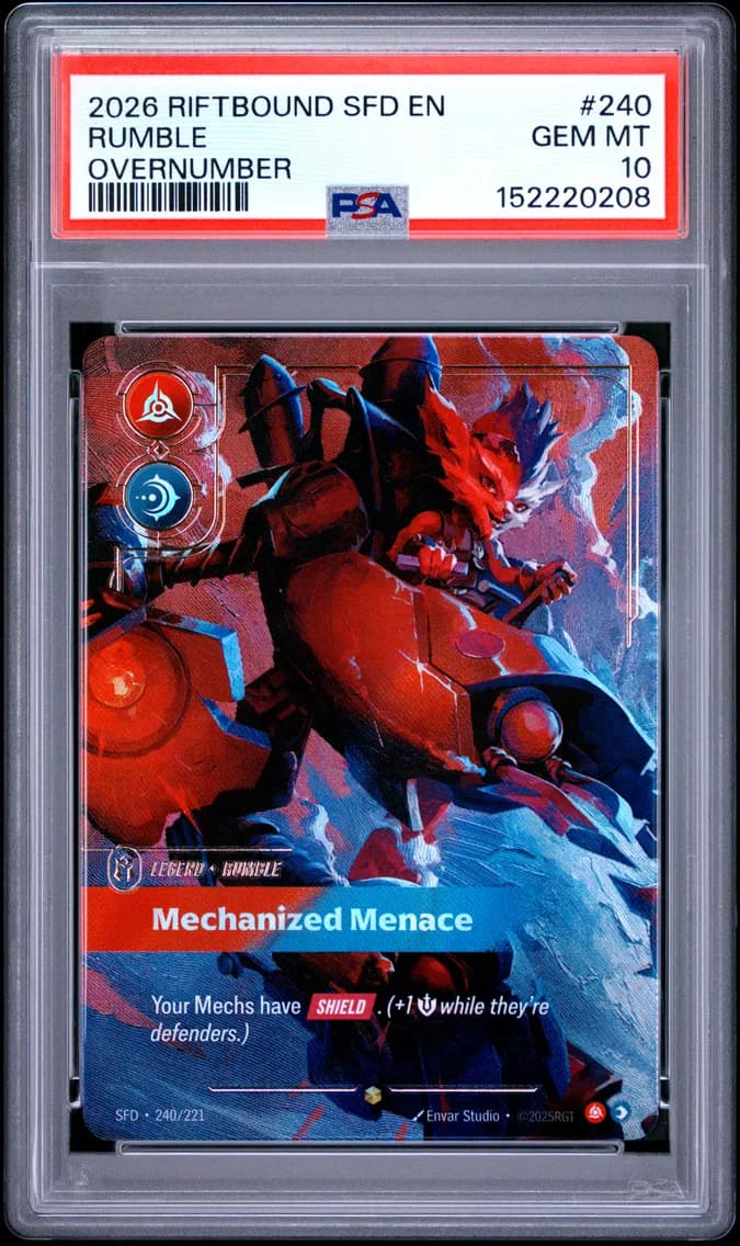 Rumble - Mechanized Menace, PSA 10
