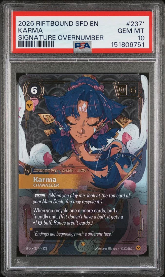 Karma - Channeler, PSA 10