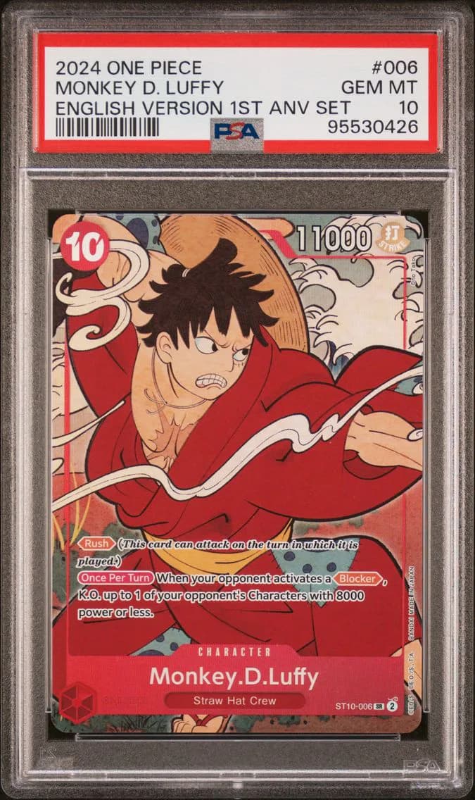 Monkey D. Luffy, PSA 10