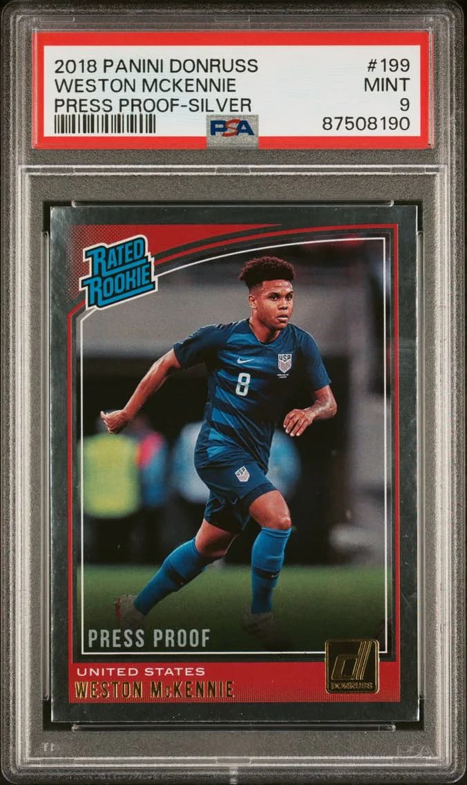 Weston McKennie, PSA 9