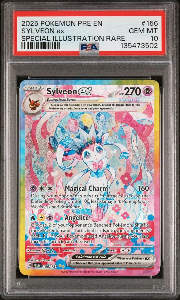 Sylveon EX, PSA 10