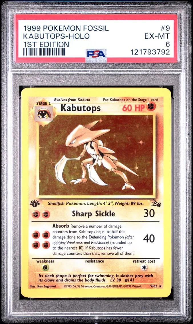 KABUTOPS-HOLO, PSA 6