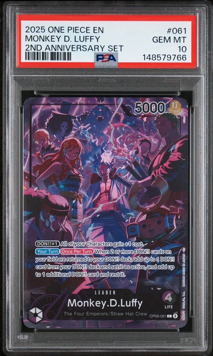 Monkey D. Luffy, PSA 10