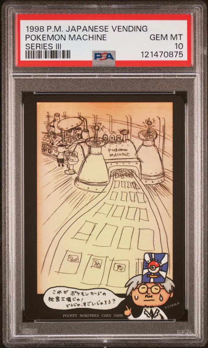 Pokemon Machine, PSA 10
