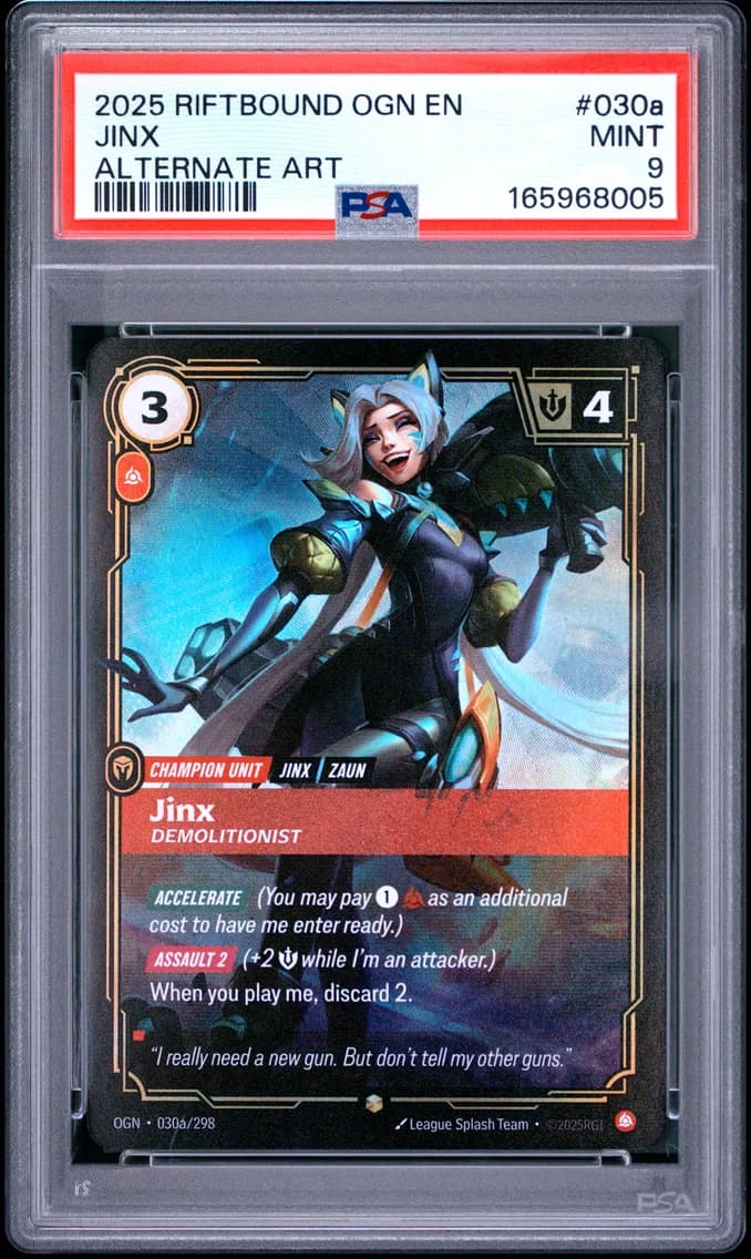 Jinx - Demolitionist, PSA 9