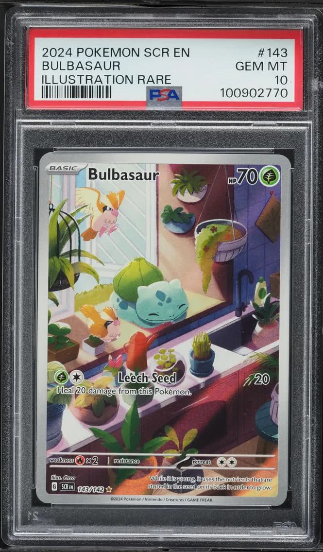 Bulbasaur, PSA 10